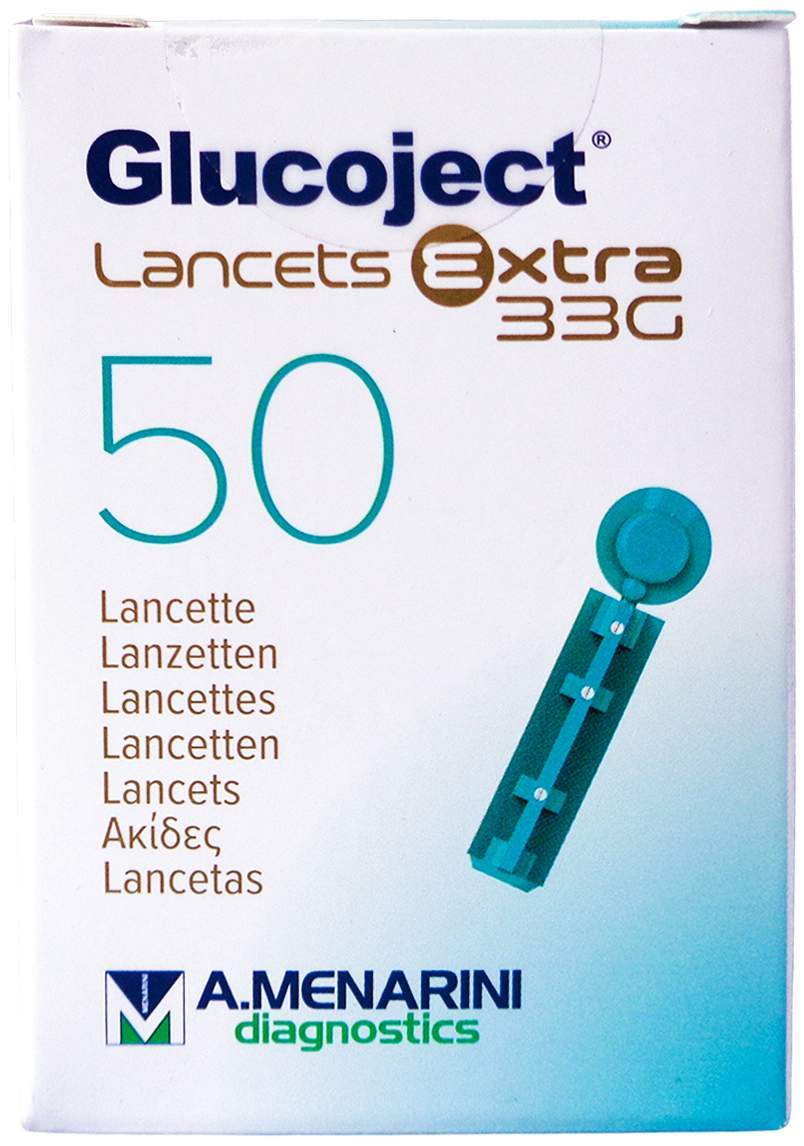 Glucoject Lancets Extra 33 G