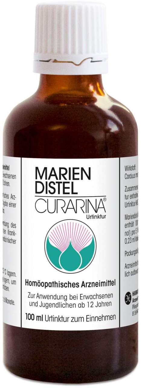 Mariendistel Curarina Urtinktur 100 ml Tropfen
