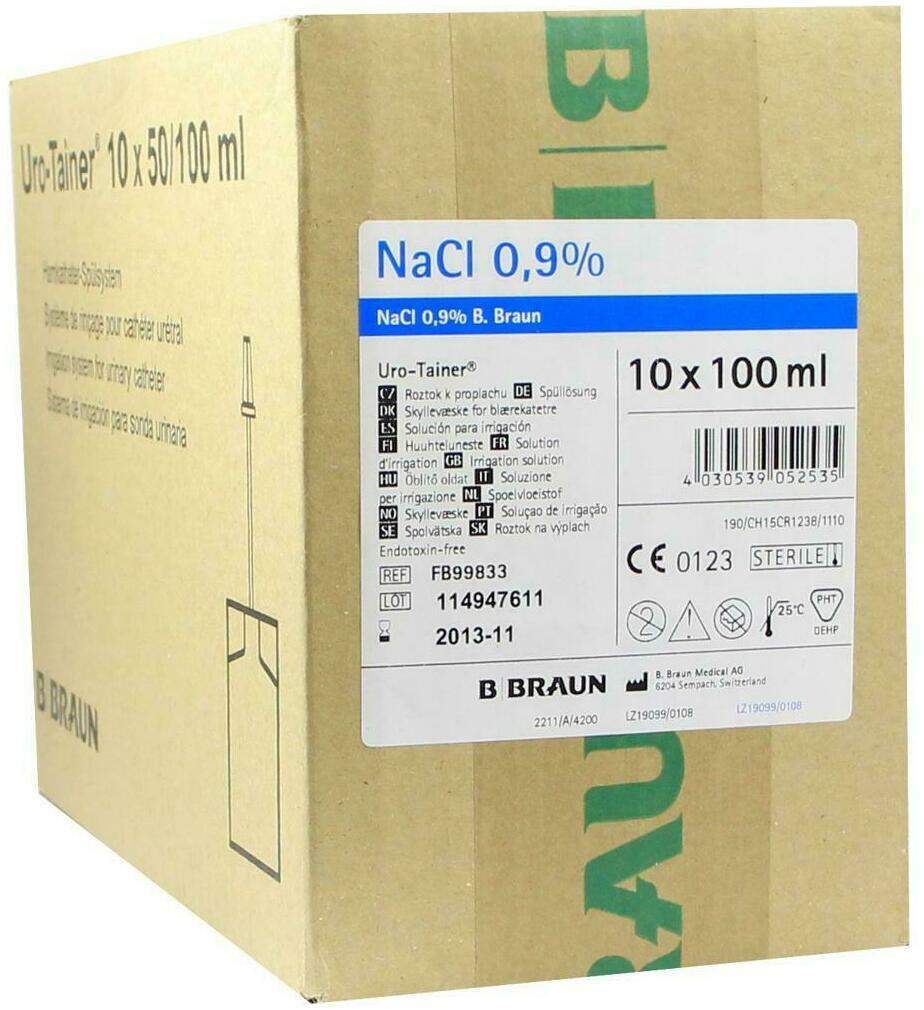 Uro Tainer Natrium Chlorid Lösung 0,9%