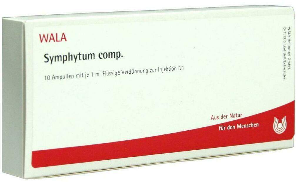 Wala Symphytum Comp. 10 X 1 ml Ampullen