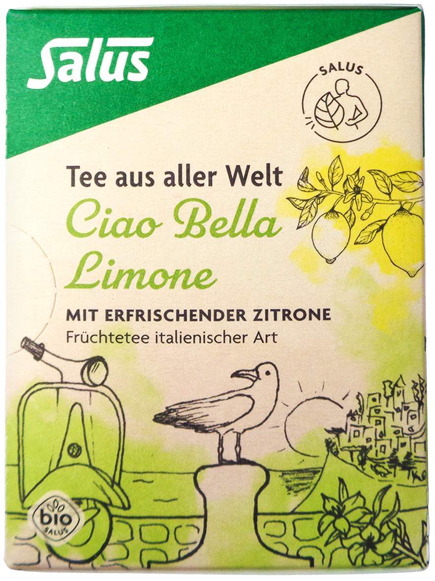 Ciao Bella Limone Bio Salus Filterbeutel 15 Stück