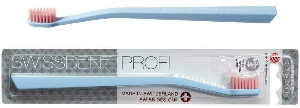 Swissdent Gentle Classic Zahnb.Hellblau-Hellpink