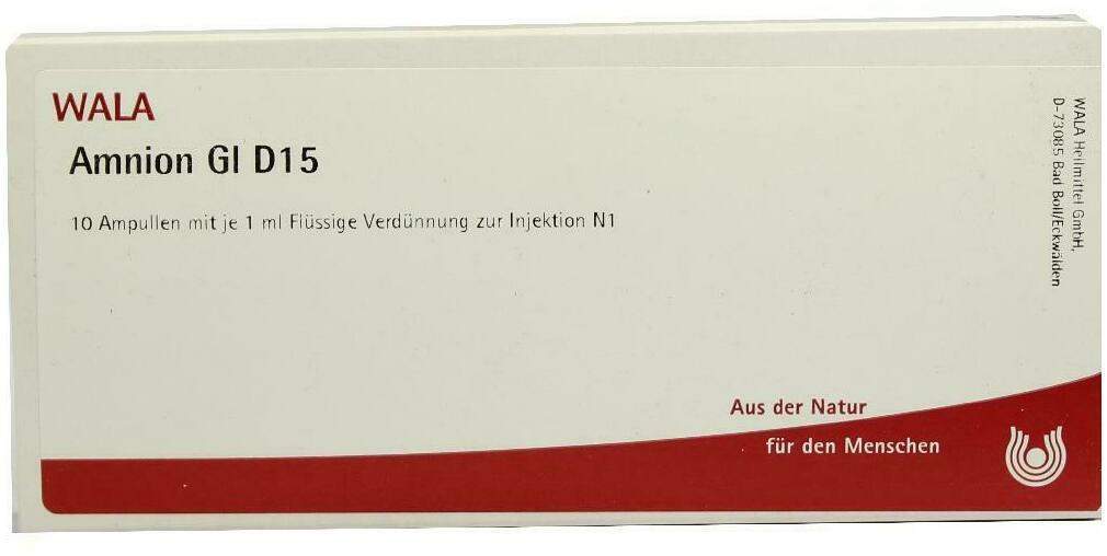 Wala Amnion Gl D15 10 X 1 ml Ampullen