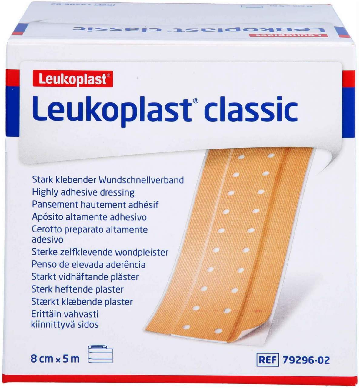 Leukoplast Classic Pflaster 8 Cmx5 M Rolle