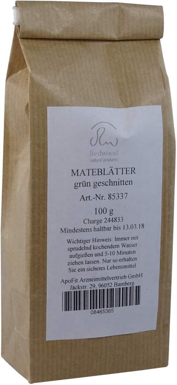 Mateblätter Grün Für Matetee