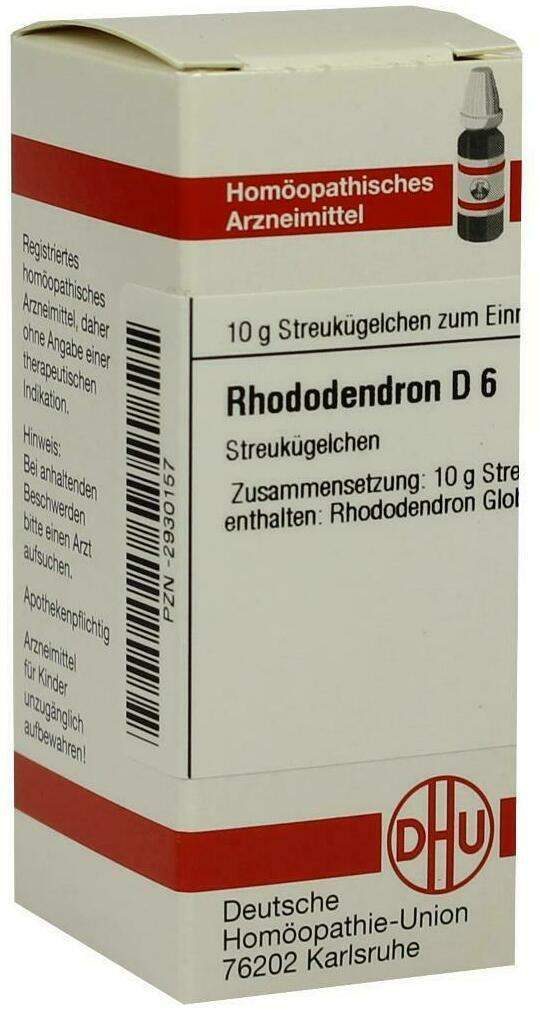 Dhu Rhododendron D6 Globuli