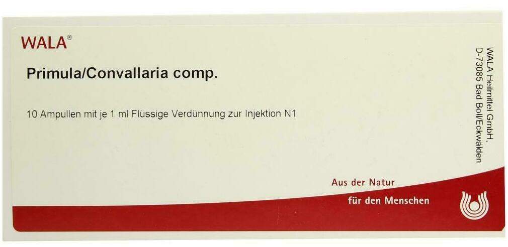 Wala Primula Convallaria Comp. 10 X 1 ml Ampullen
