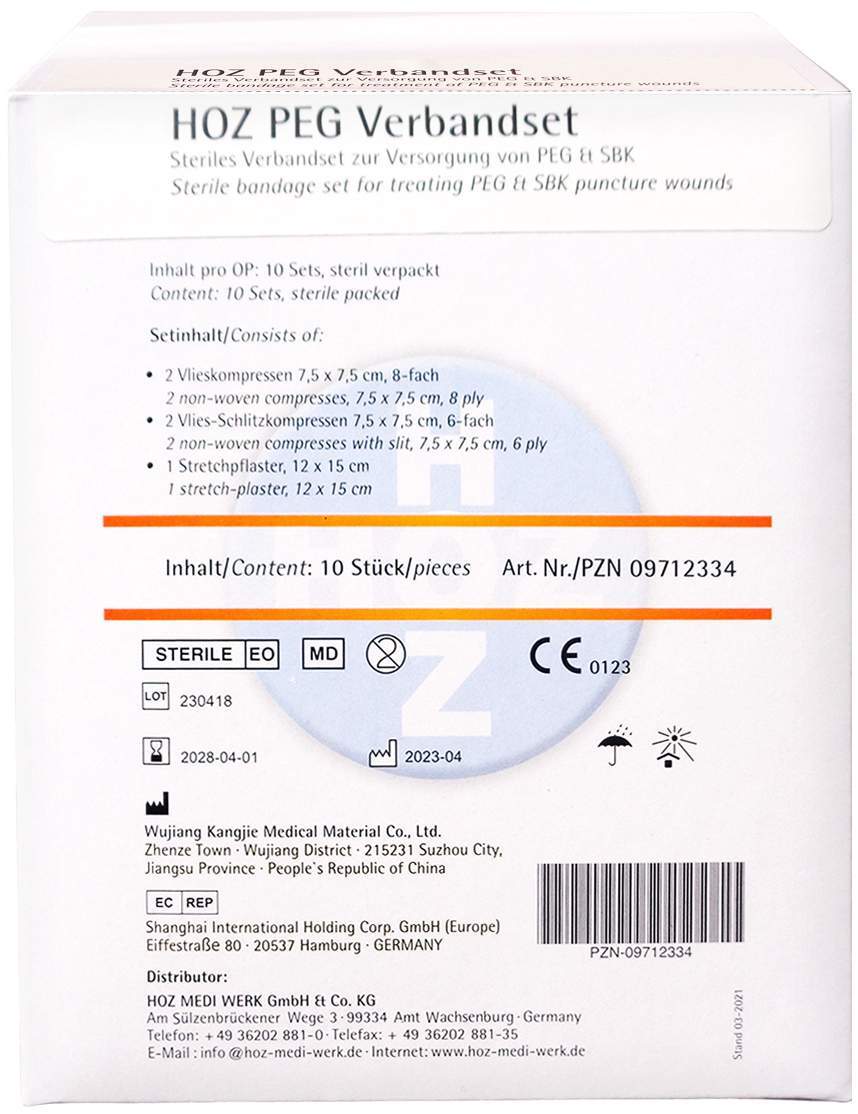 Hoz Peg Verbandset 10 Stk