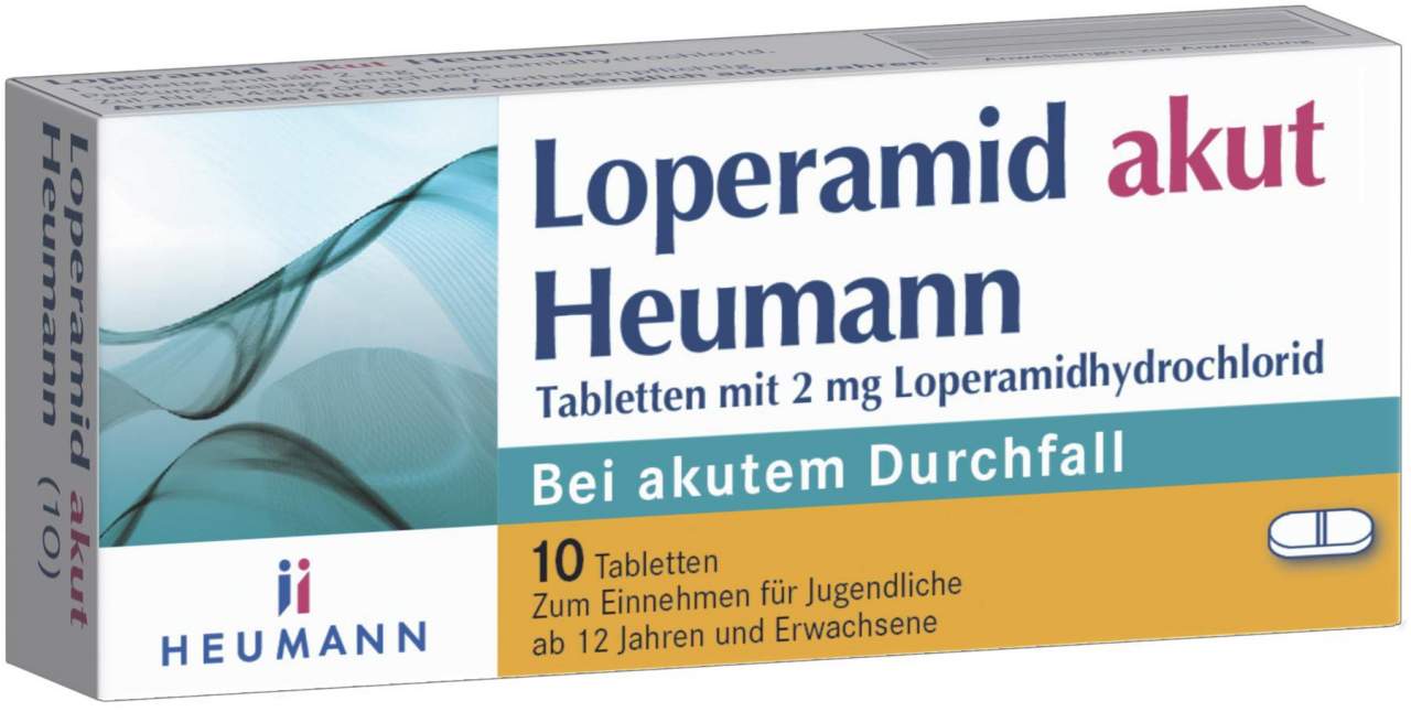 Loperamid akut Heumann 10 Tabletten