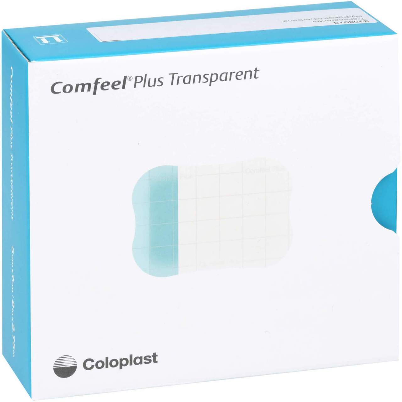 Comfeel Plus Transparenter Wundverb.5x7 cm 35301