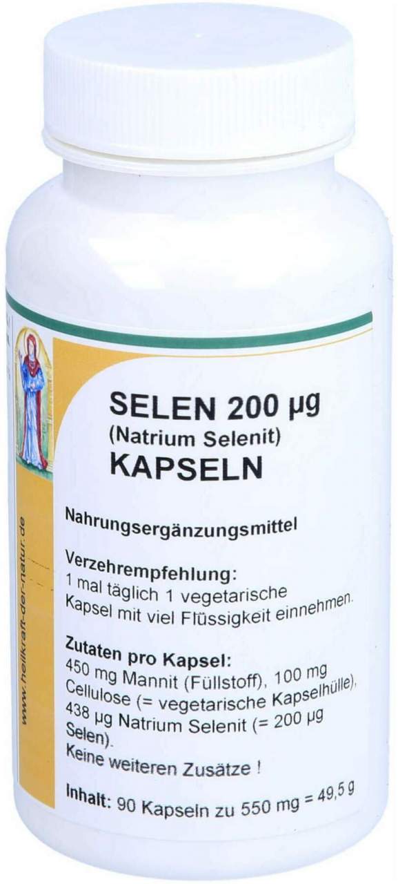 Selen 200 63 G Natriumselenit 90 Kapseln