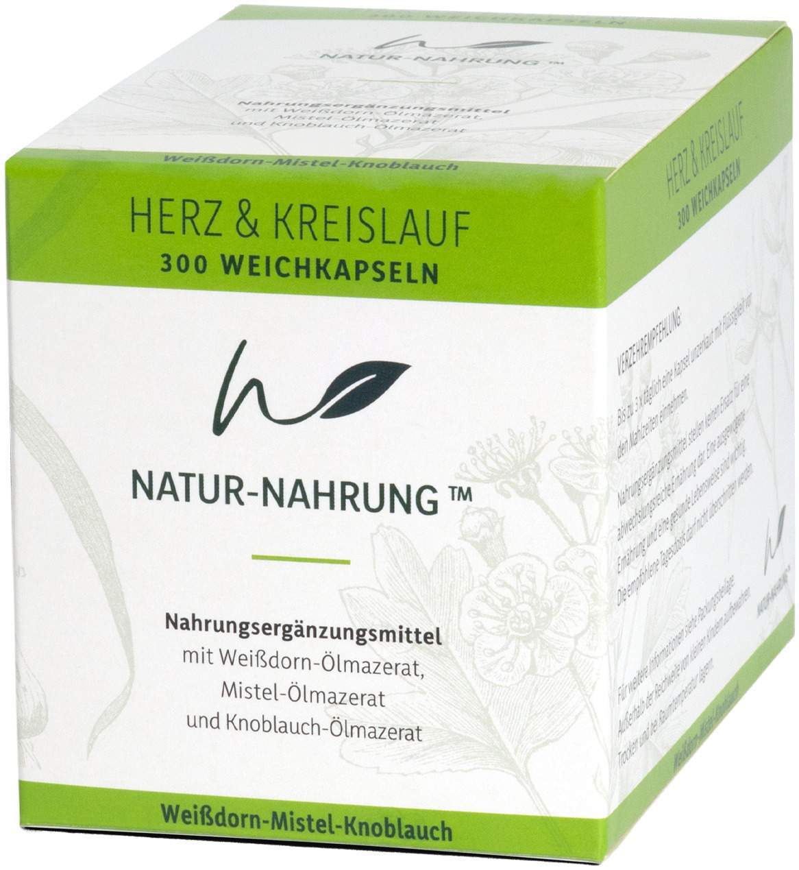 Natur-Nahrung Herz & Kreislauf Weißd.+mistel+kn