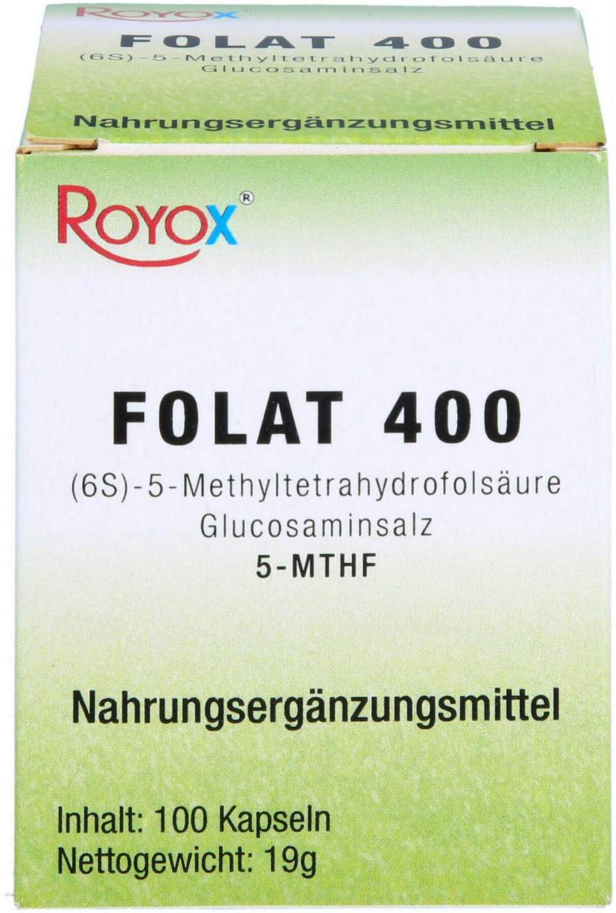 Folat 400 Kapseln 100 Stück