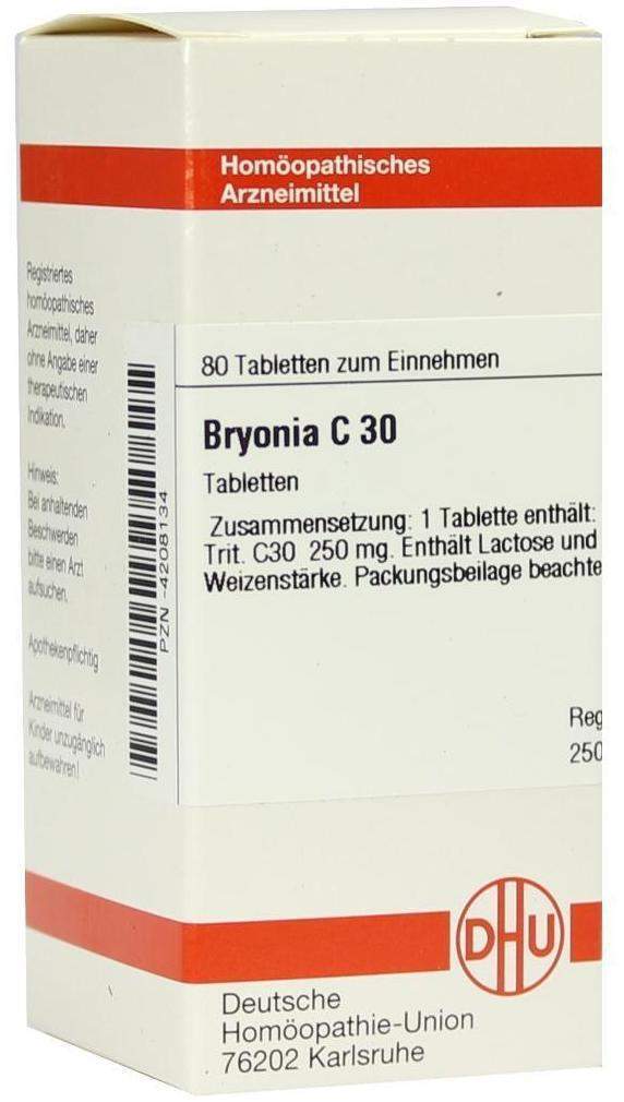 Dhu Bryonia C30 80 Tabletten