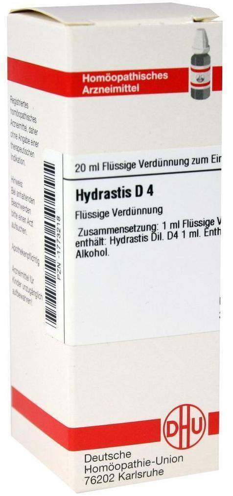 Dhu Hydrastis D4 20 ml Dilution