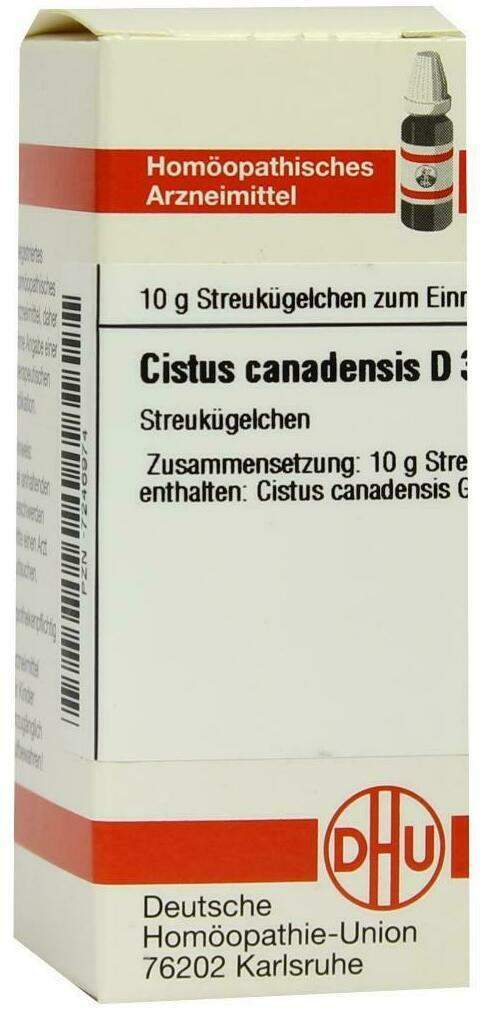 Dhu Cistus Canadensis D30 Globuli