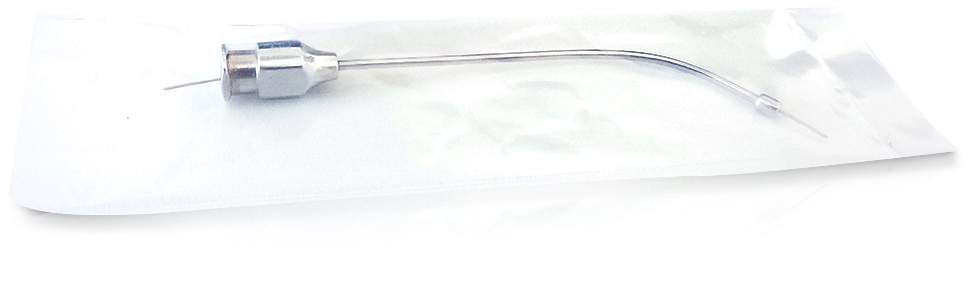 Knopfkanüle Gebogen Nr.1 1,2x60 mm