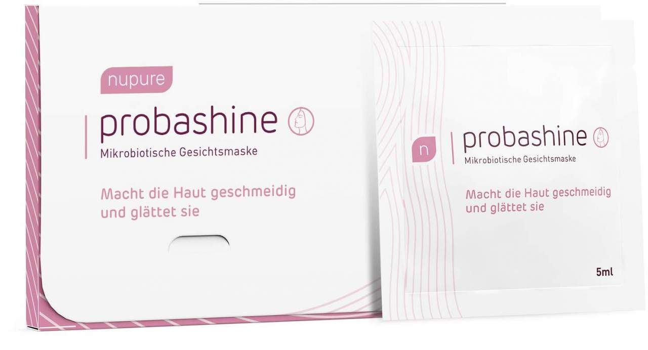 Nupure Probashine Mikrobiotische Gesichtsmasken 4 Stück