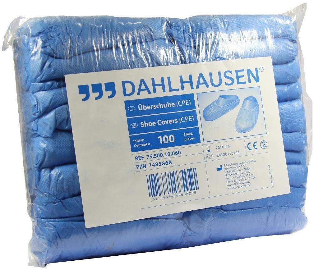 Überziehschuhe Cpe Blau 100 Stück