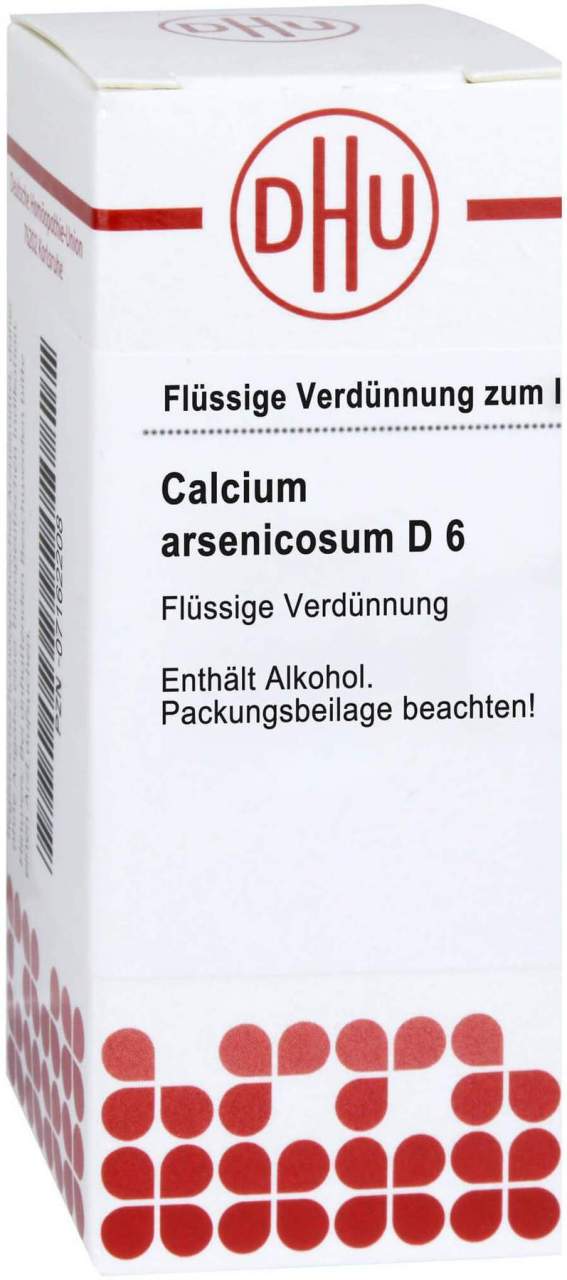 Dhu Calcium Arsenicosum D6 20 ml Dilution