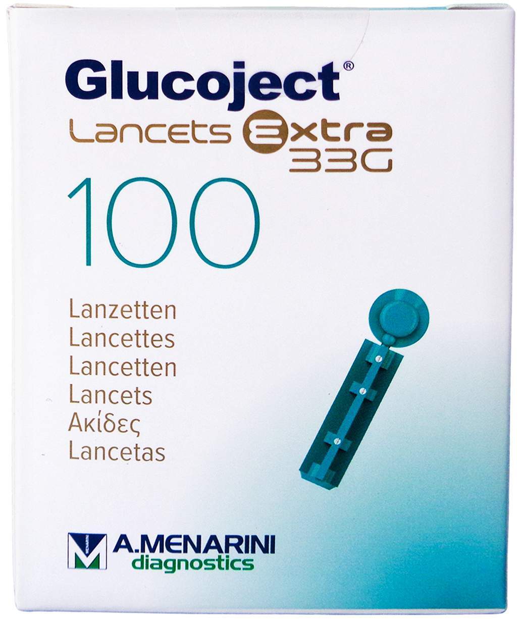 Glucoject Lancets Extra 33 G