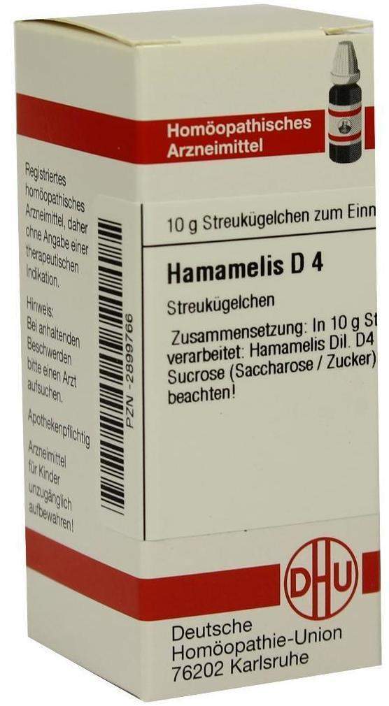 Dhu Hamamelis D4 10 G Globuli