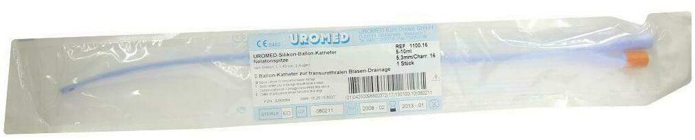 Uromed Ballonkatheter Ch 16 Nelaton Silikon 1100