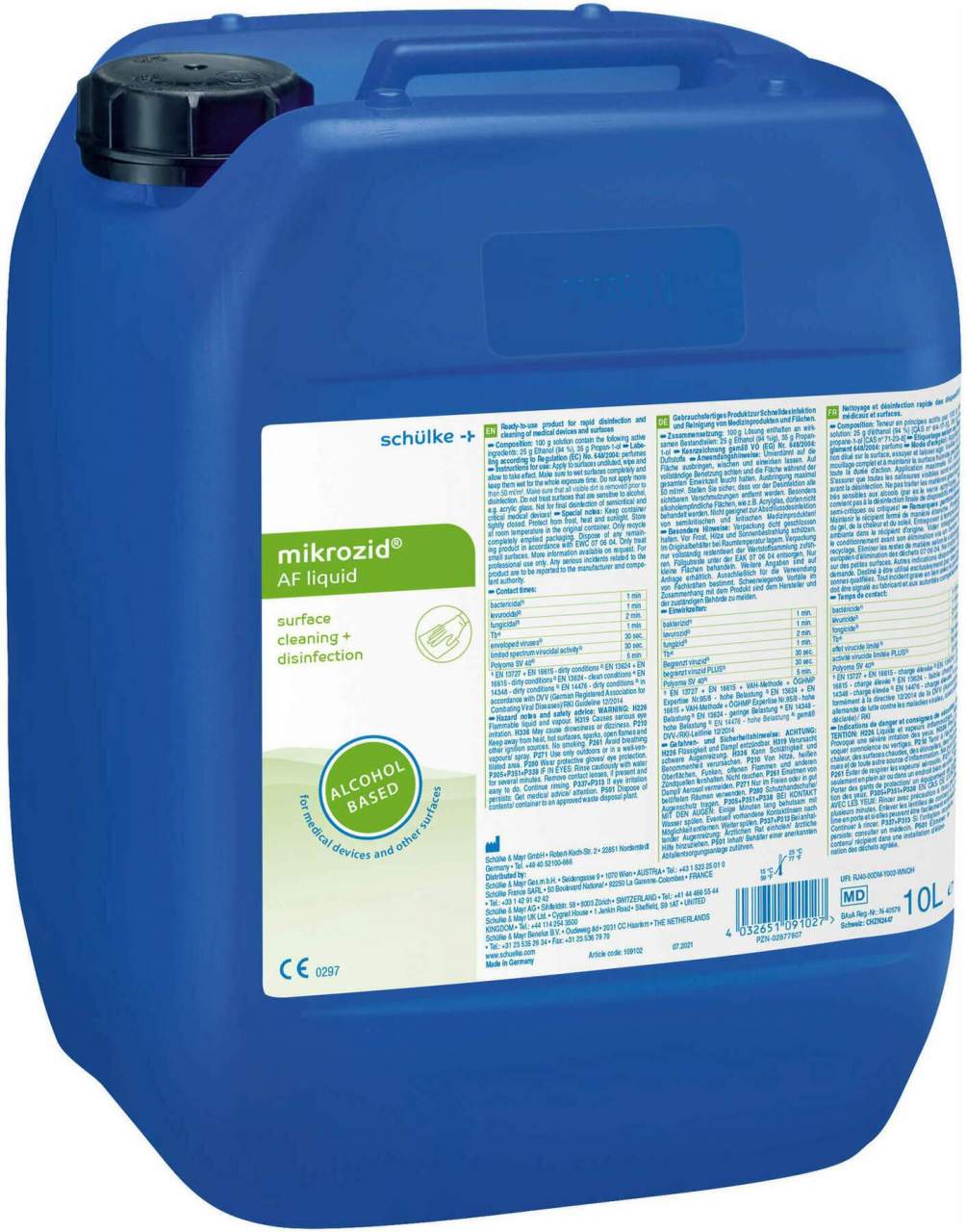 Mikrozid Af Liquid 10 L Flüssigkeit