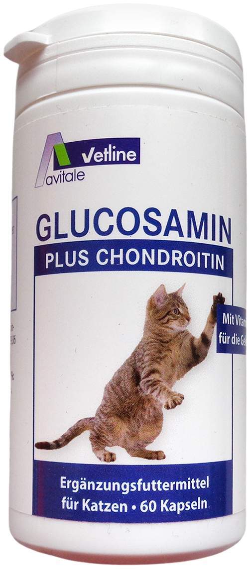 Glucosamin Chondroitin Kapseln Für Katzen 60 Stück