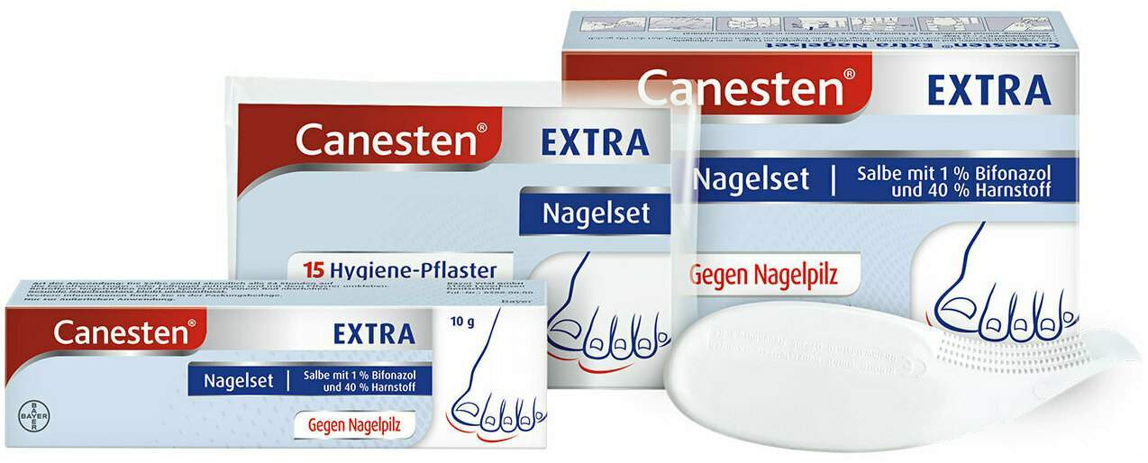 Canesten extra Nagelset
