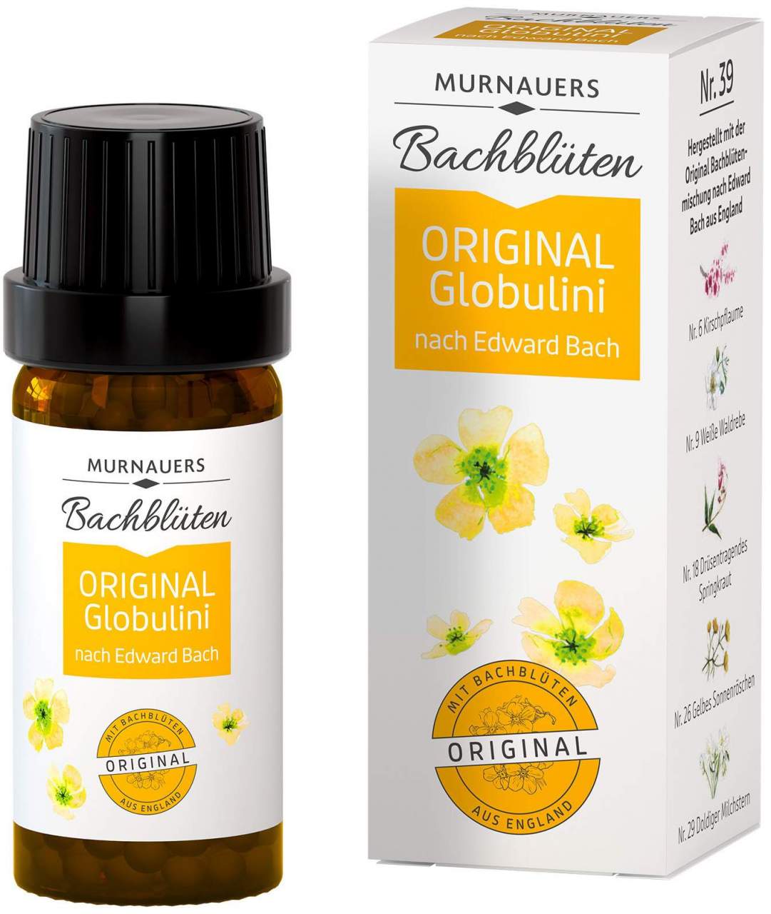 Murnauer Bachblüten Original Globulini Nach Dr.Bach 10 G Globuli