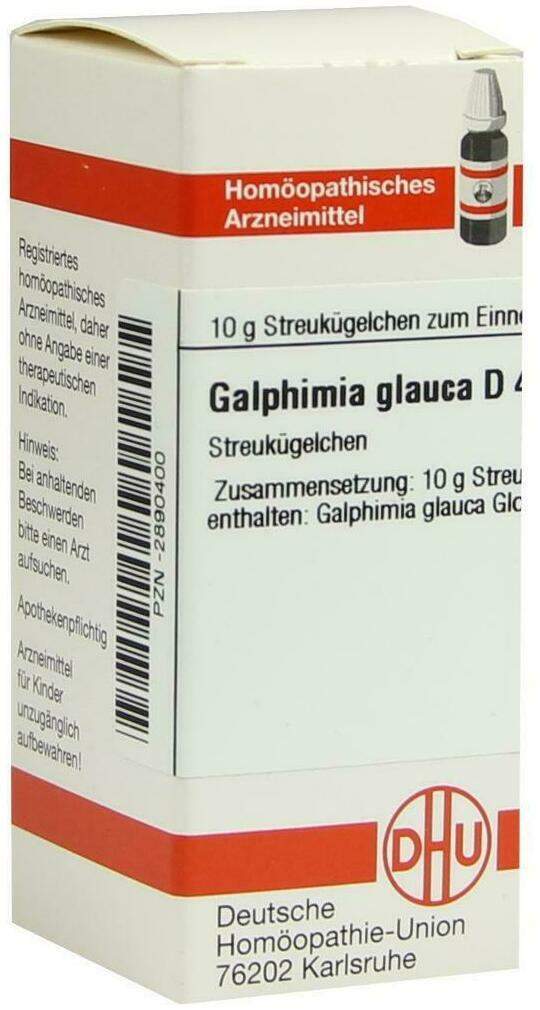 Dhu Galphimia Glauca D4 10 G Globuli
