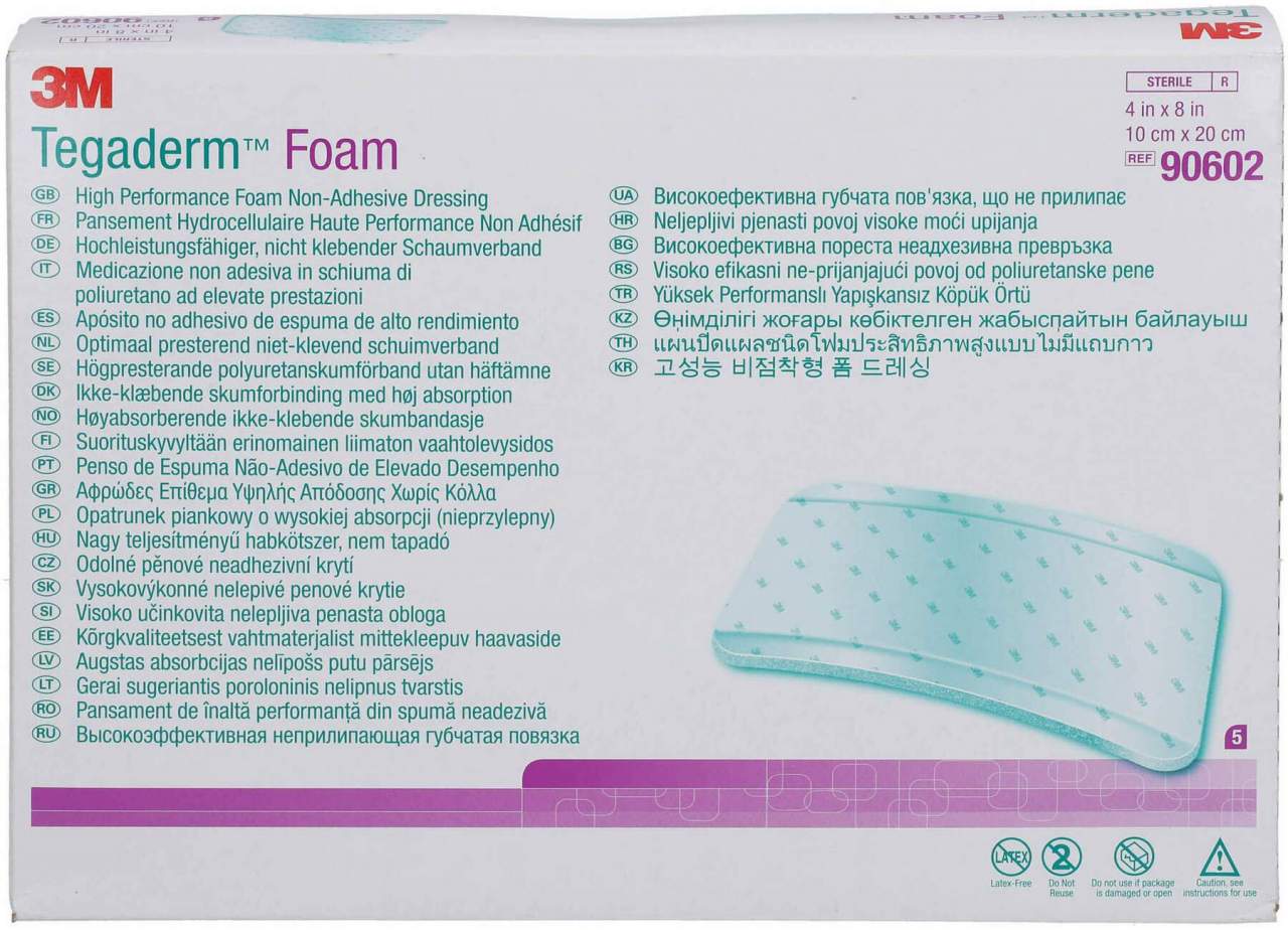 Tegaderm Foam Verband 10x20 cm 90602