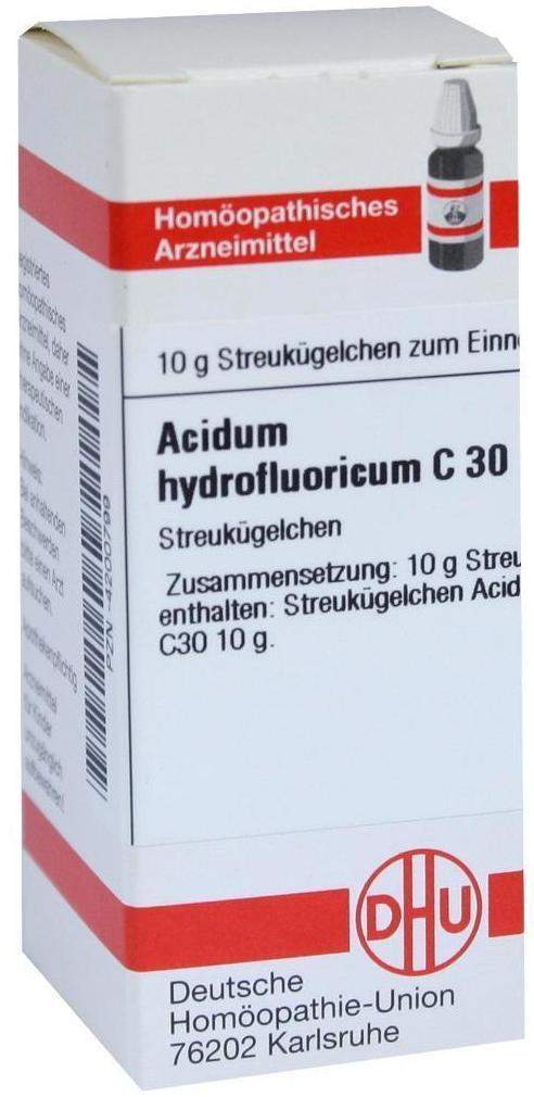 Dhu Acidum Hydrofluoricum C30 Globuli