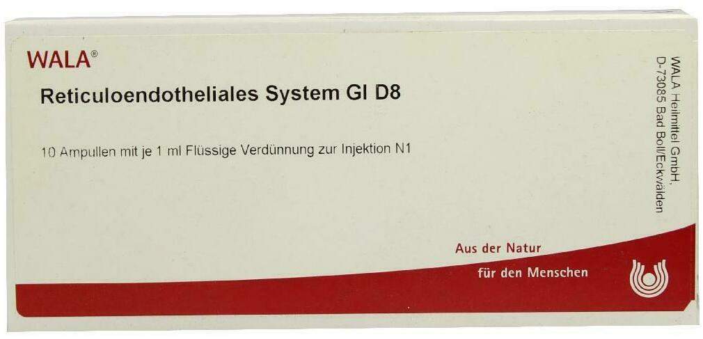 Wala Reticuloendotheliales System Gl D8 10 X 1 ml Ampullen
