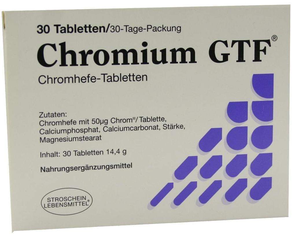 Chromium Gtf Tabletten
