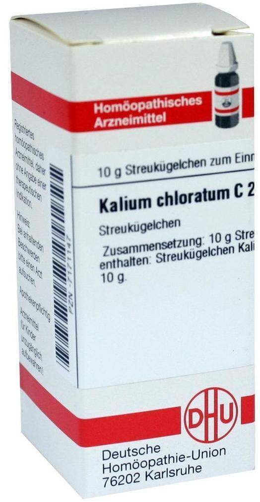 Dhu Kalium Chloratum C200 Globuli 10 G