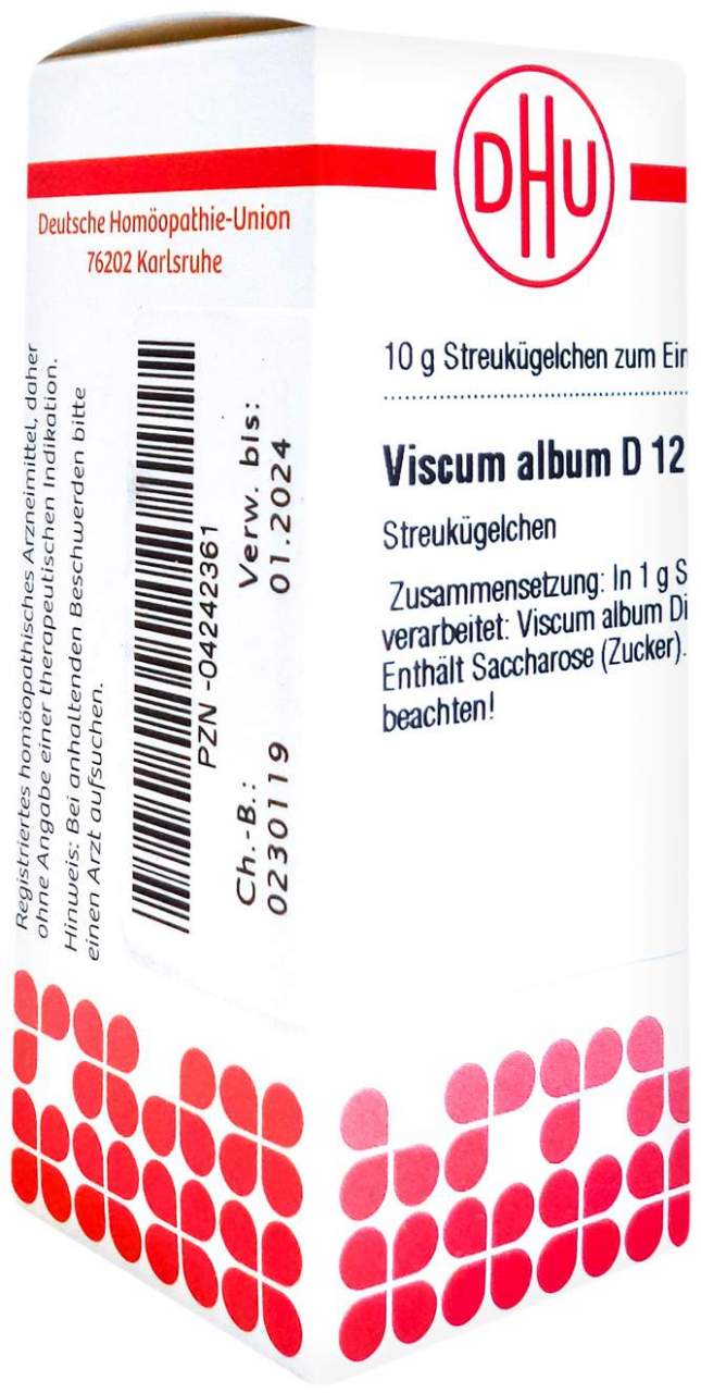 Dhu Viscum Album D12 10 G Globuli
