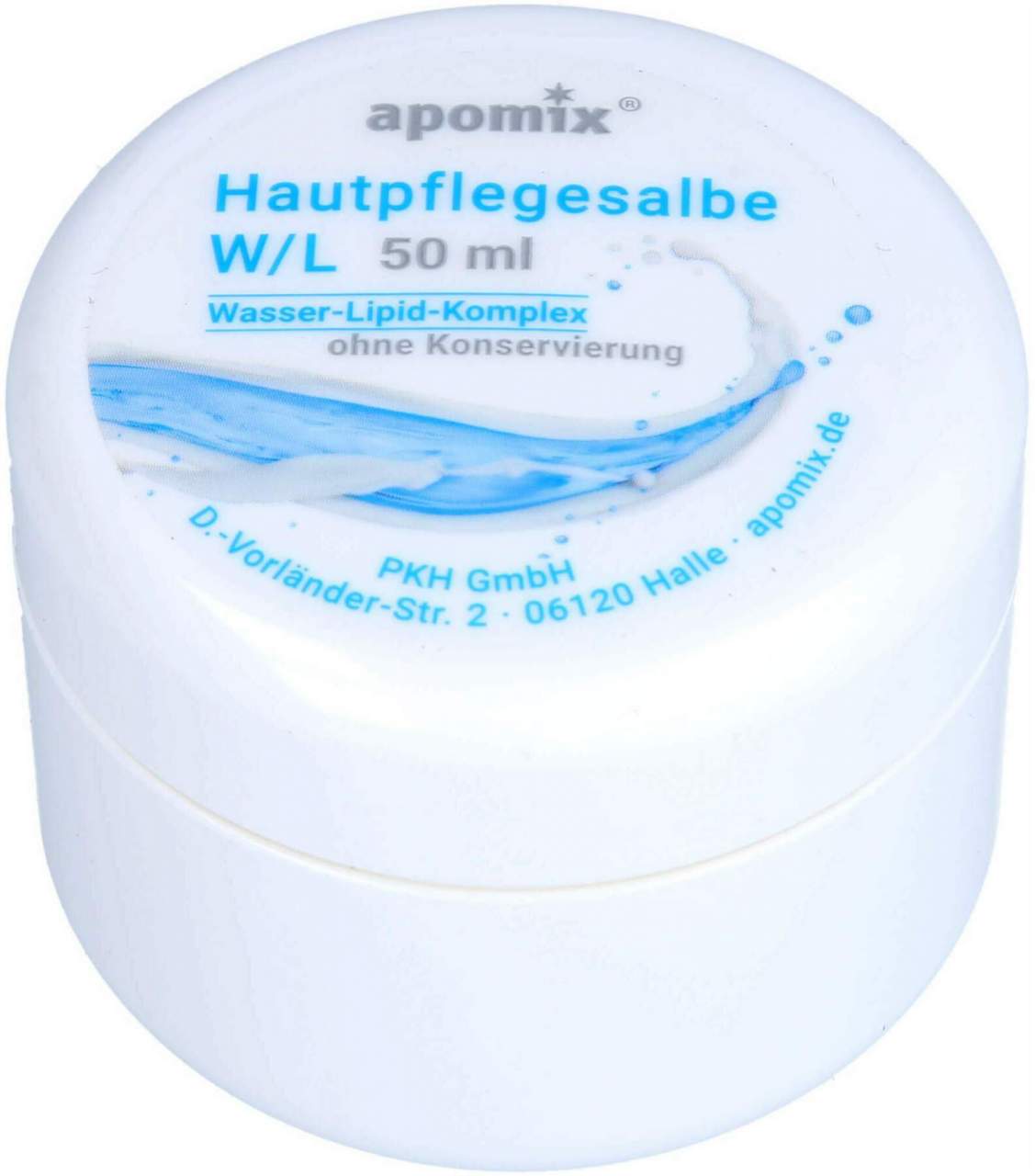 Apomix Hautpflegesalbe W-L Ohne Konservierung 50 ml