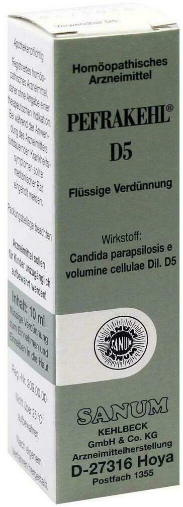 Pefrakehl Tropfen D 5 10 ml Tropfen