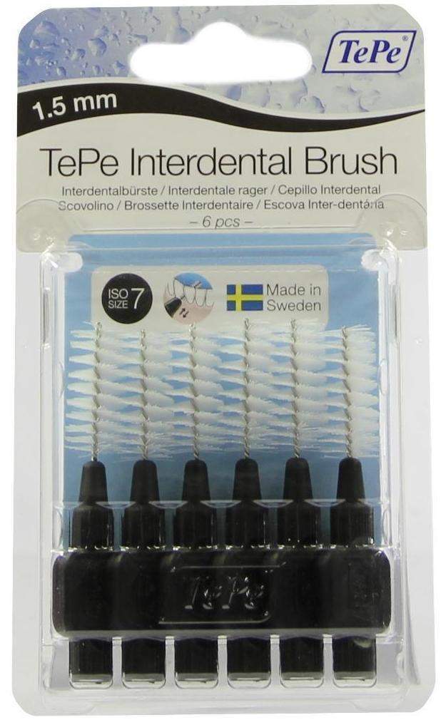 Tepe Interdentalbürste 1,5mm Schwarz