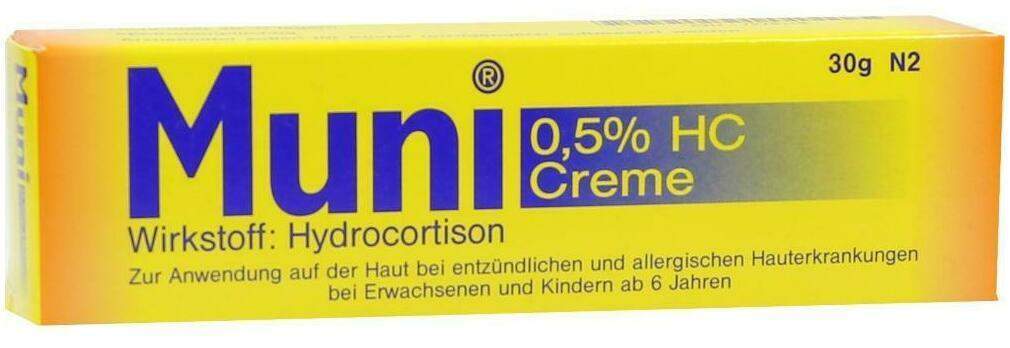 Muni 0,5 % Hc 30 G Creme