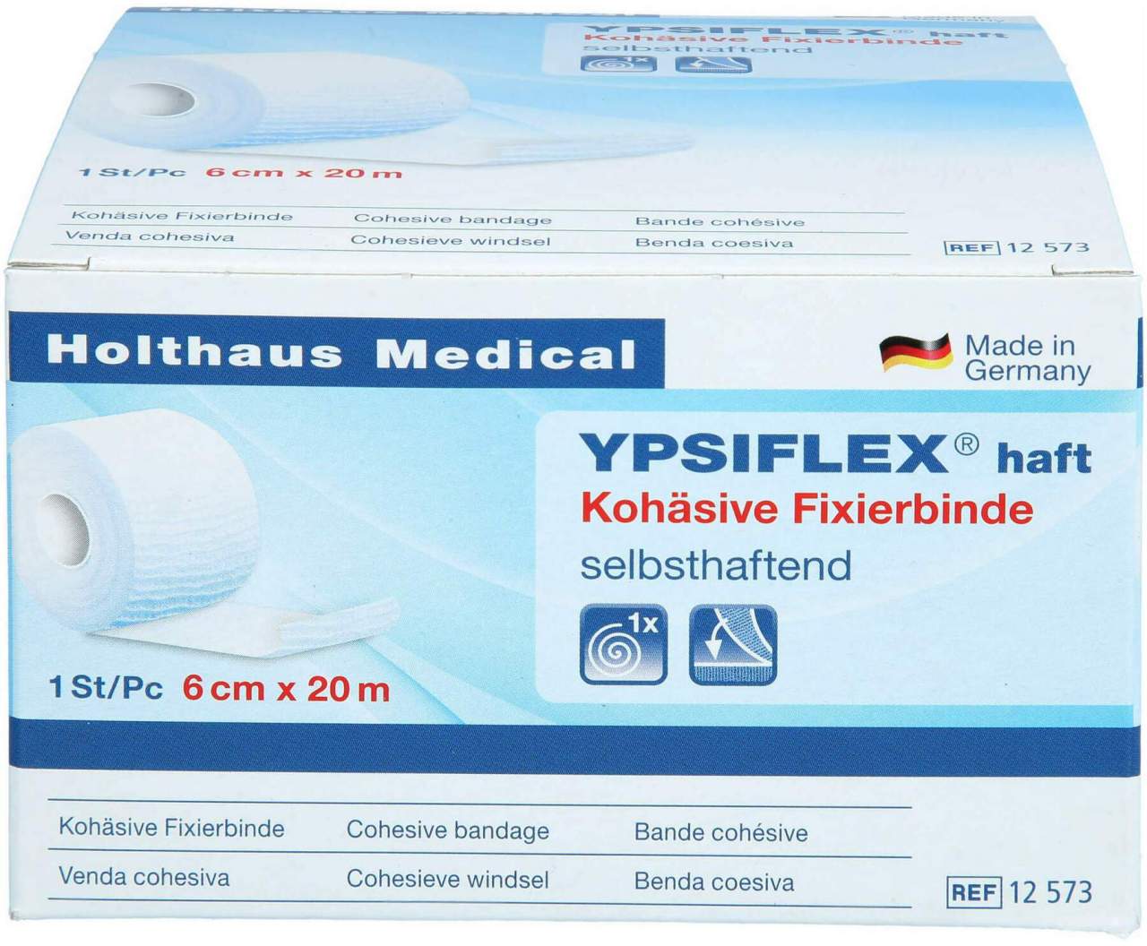Ypsiflex Haft Fixierb.6cmx20m