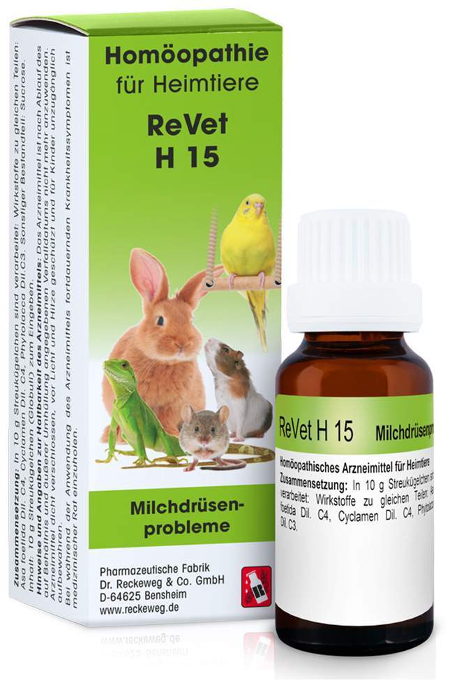 REVET H 15 Globuli f.Heimtiere 10 g