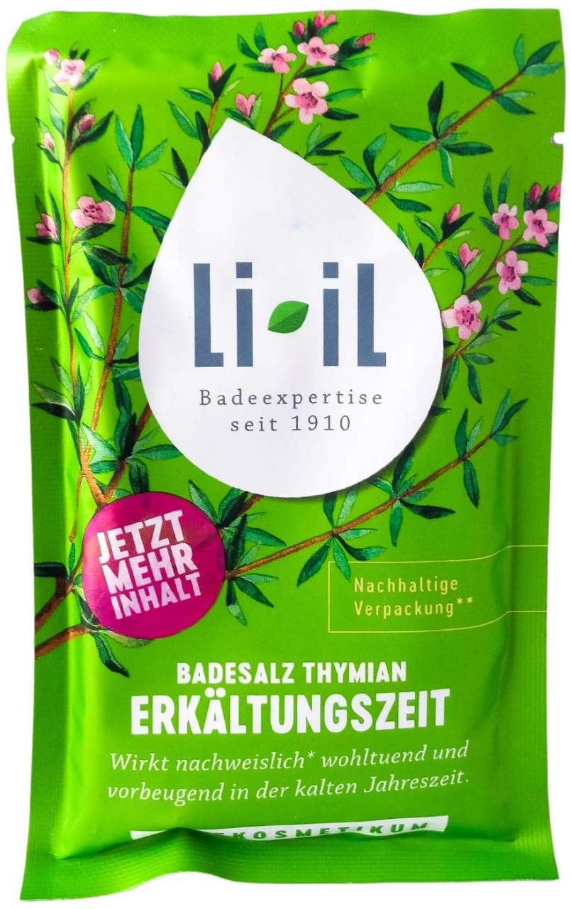 Li-Il Badesalz Thymian Erkältungszeit