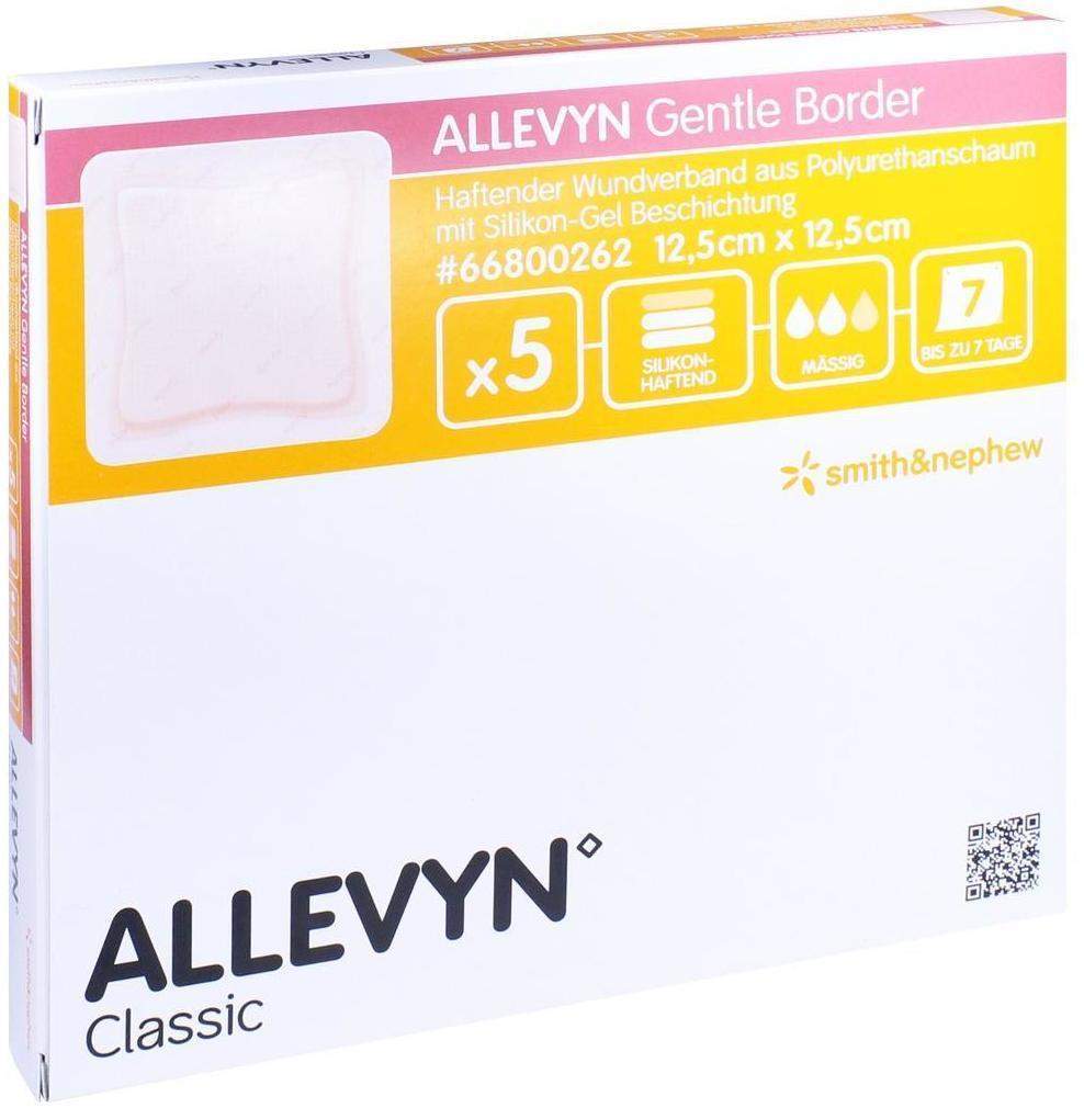 Allevyn Gentle Border 12,5x12,5 cm Schaumverb.