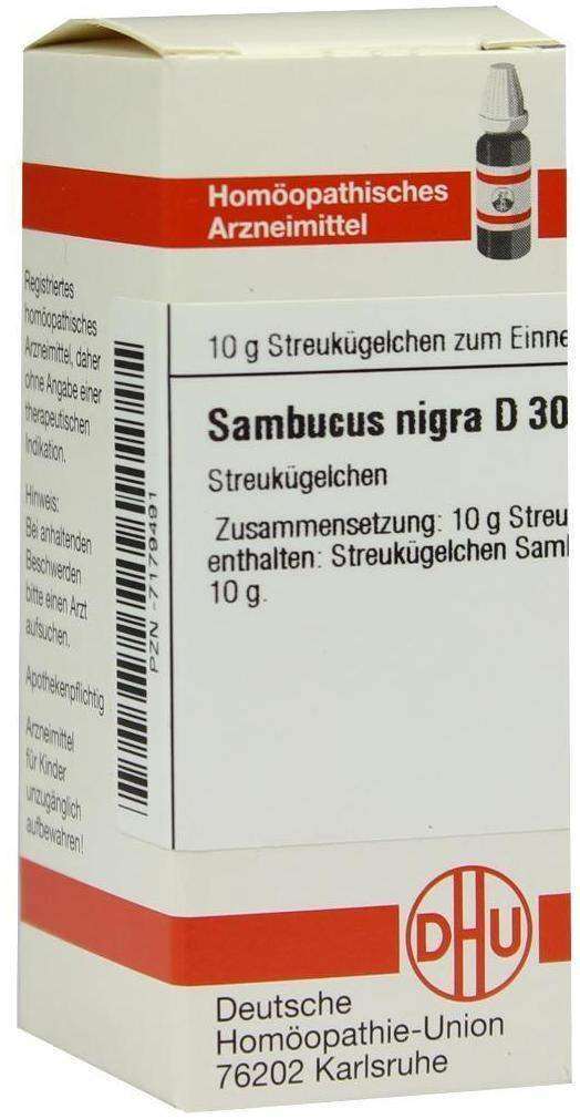 Dhu Sambucus Nigra D30 10 G Globuli