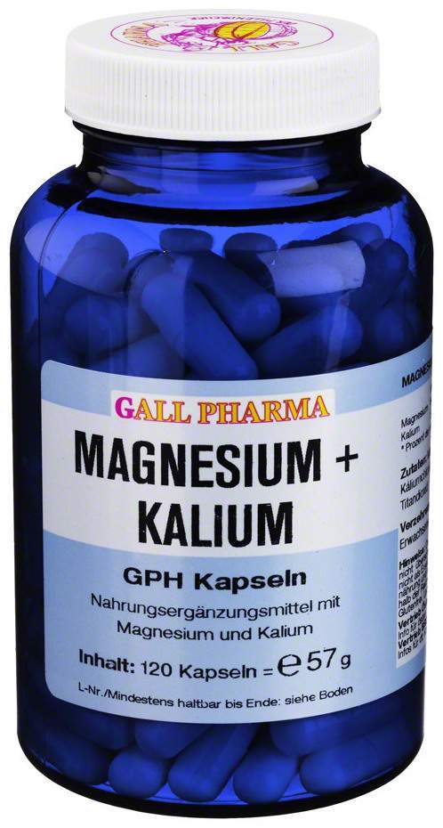 Magnesium + Kalium Gph 120 Kapseln