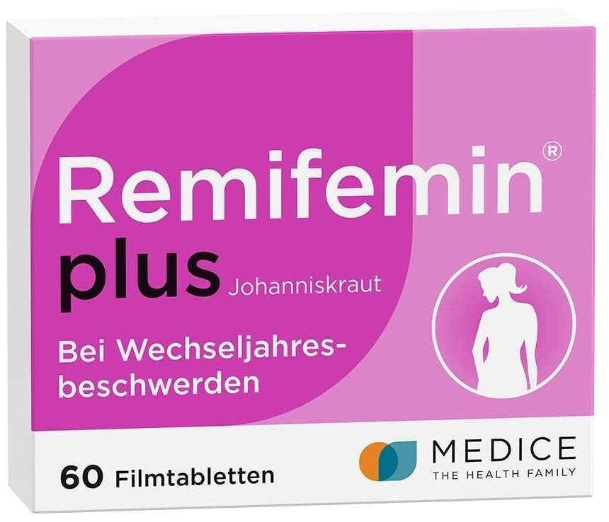 Remifemin Plus Johanniskraut 60 Filmtabletten