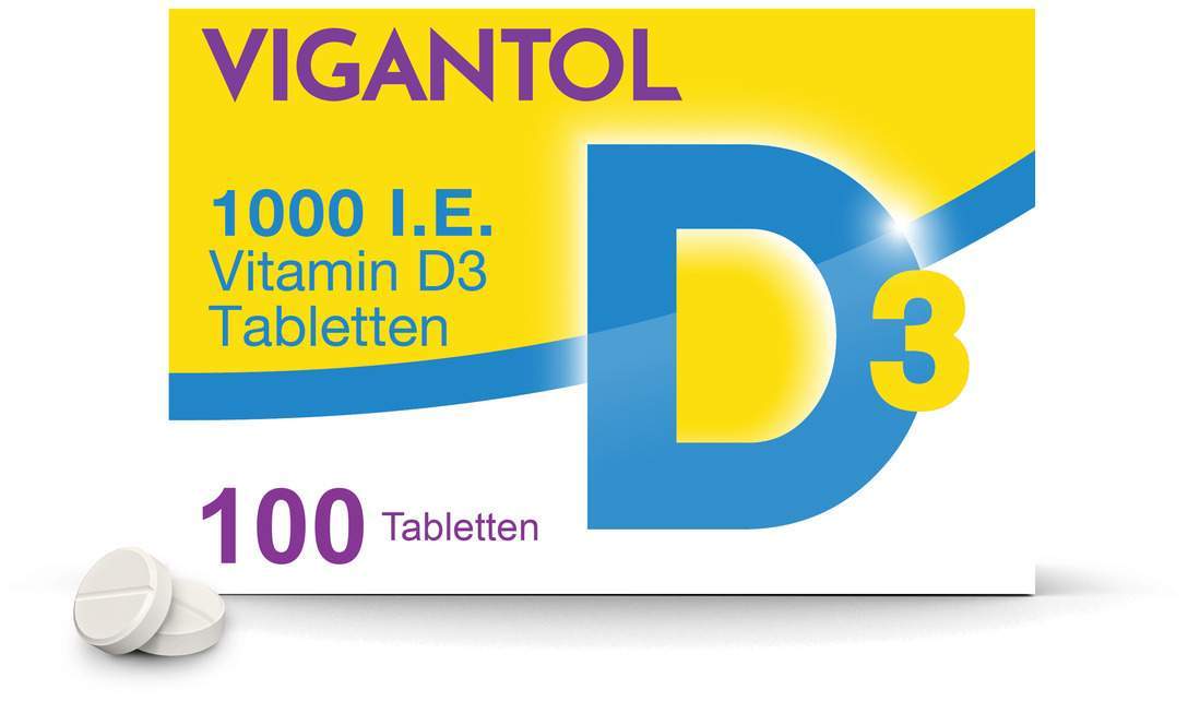 Vigantol 1.000 I.E. Vitamin D3 100 Tabletten